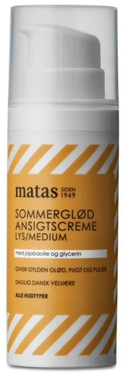 Sommerglød Ansigtscreme Lys/Medium til Alle Hudtyper