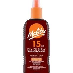 Suntan Dry Oil Spray Very Water Resistant SPF 15 Medium Protection
