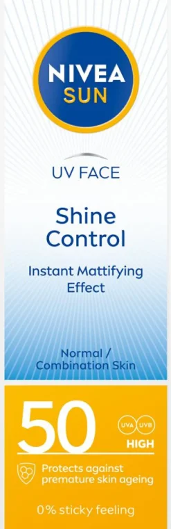 UV Face Shine Control Cream SPF 50