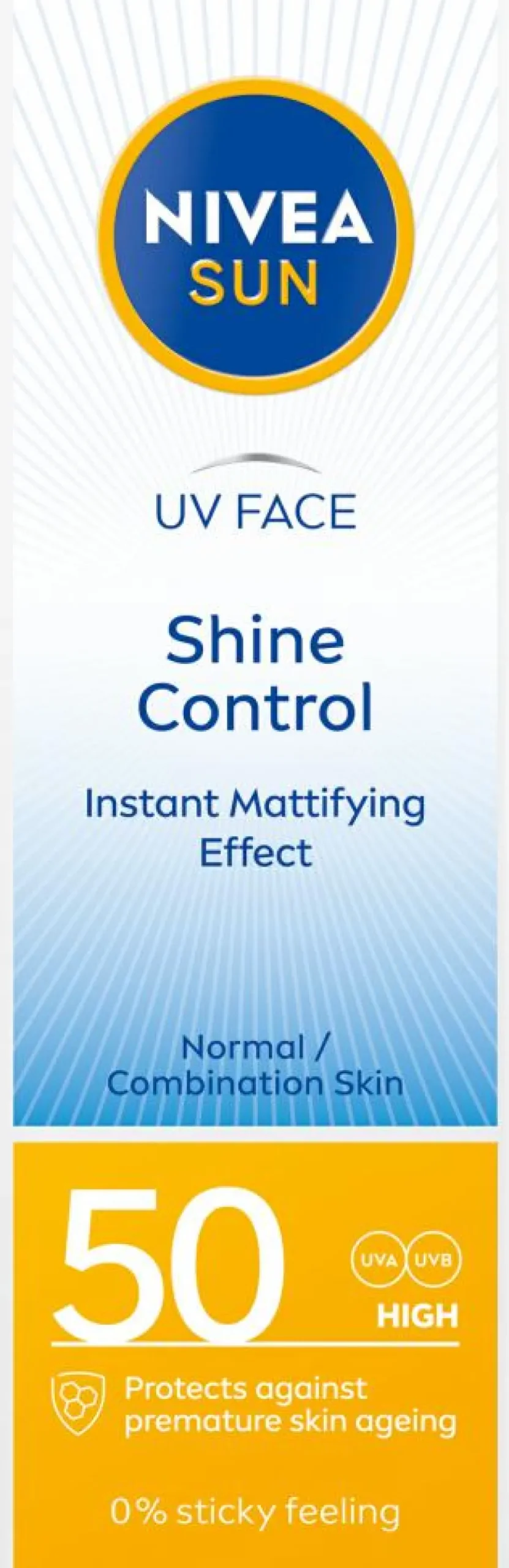 UV Face Shine Control Cream SPF 50