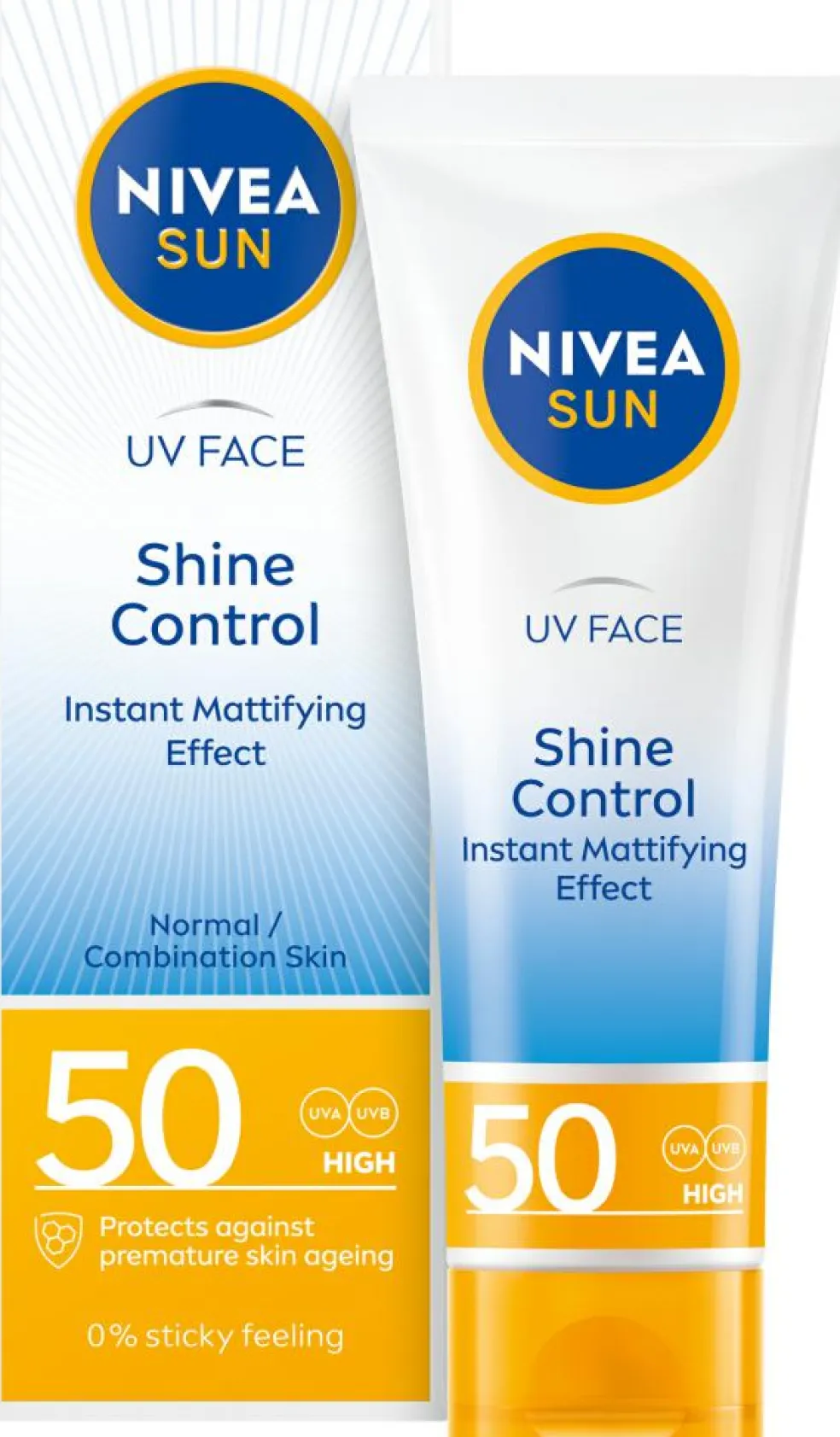 UV Face Shine Control Cream SPF 50