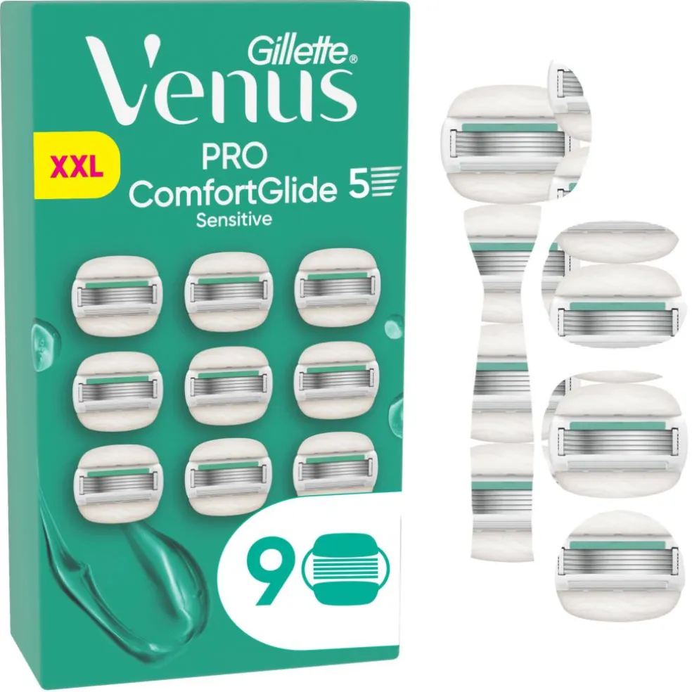 Venus Pro Comfortglide Sensitive Barberblade Largepack