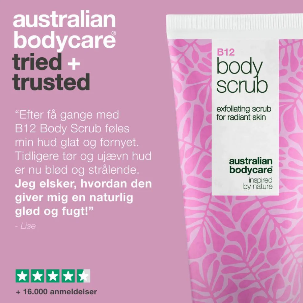 Vitamin B12 Body Scrub for Blød og Glat Hud