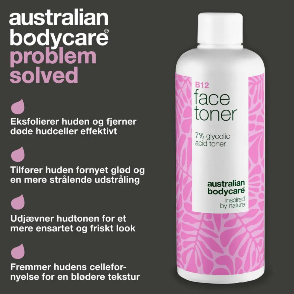 Vitamin B12 Exfoliating Toner med Glycolic Acid 7%