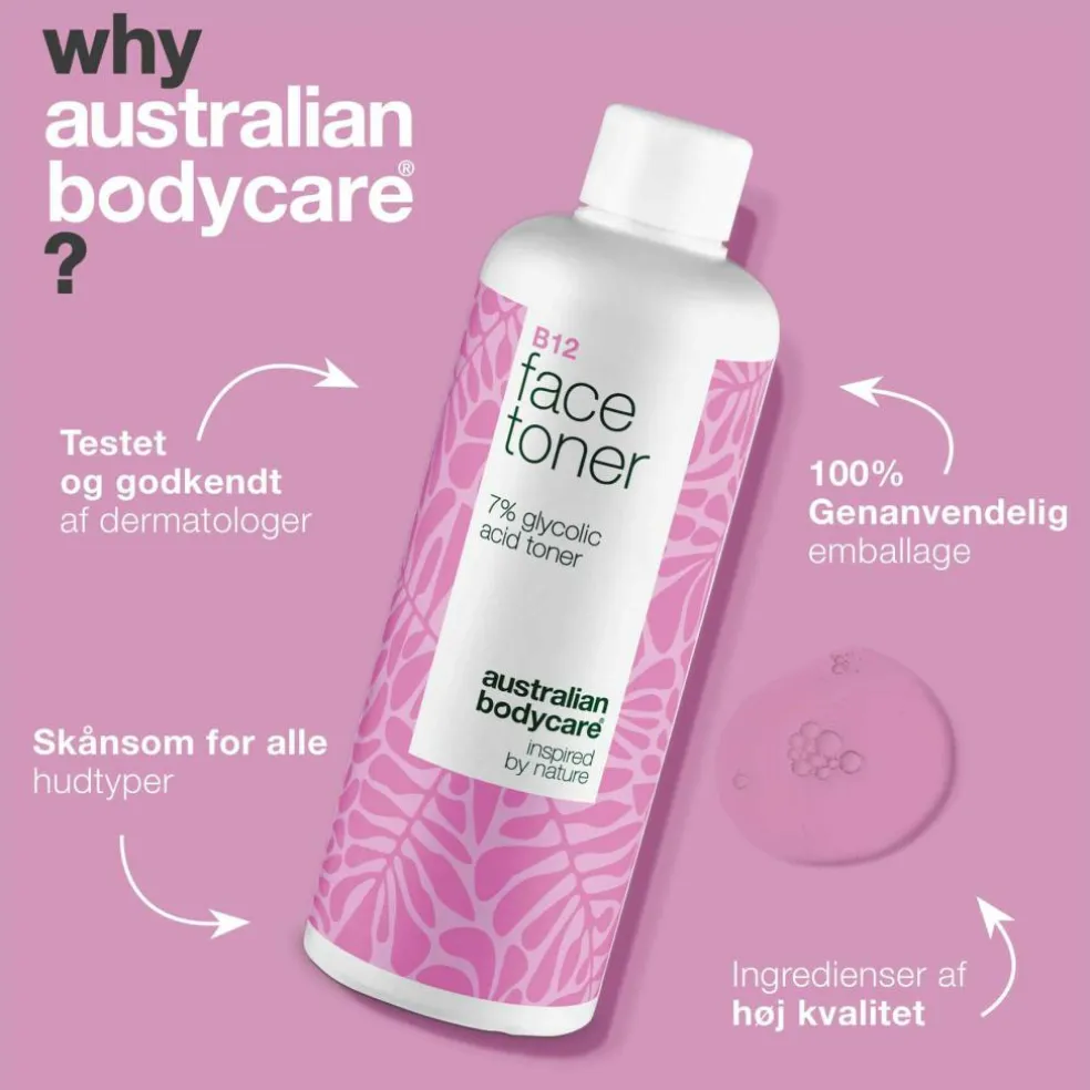 Vitamin B12 Exfoliating Toner med Glycolic Acid 7%