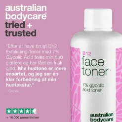 Vitamin B12 Exfoliating Toner med Glycolic Acid 7%