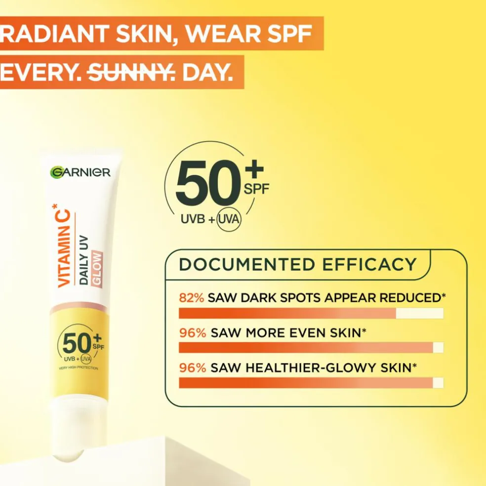 Vitamin C Glow-Boosting Daily UV Fluid SPF50+