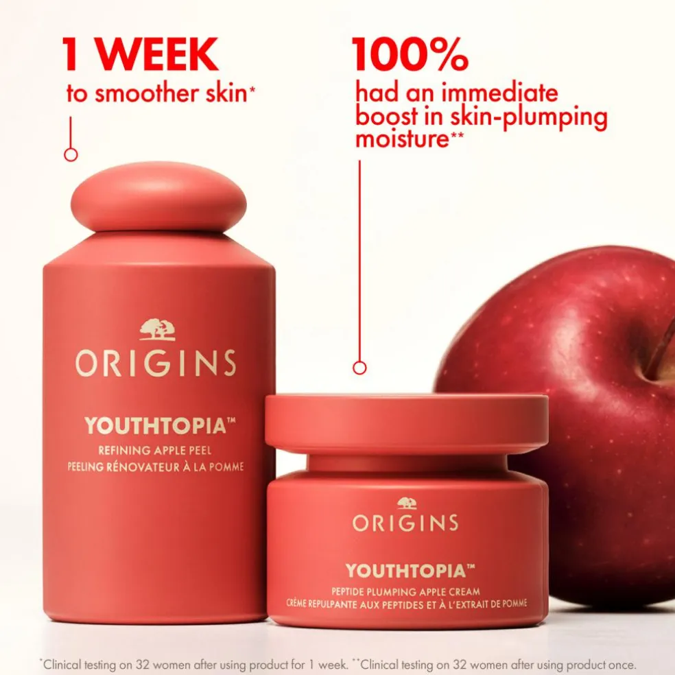 Youthtopia Peptide Plumping Apple Cream Moisturizer